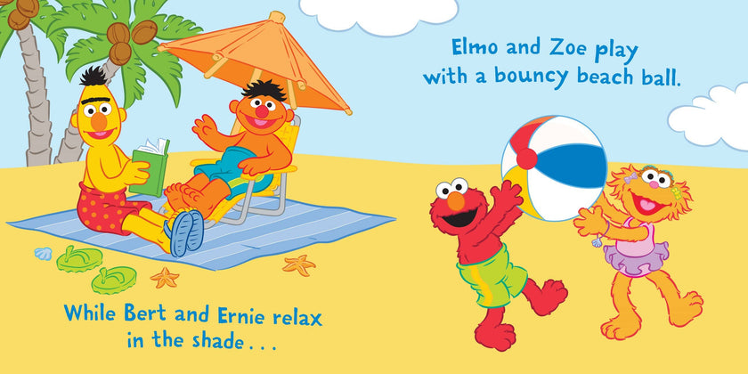 Indestructibles: Sesame Street: Beach Day Book