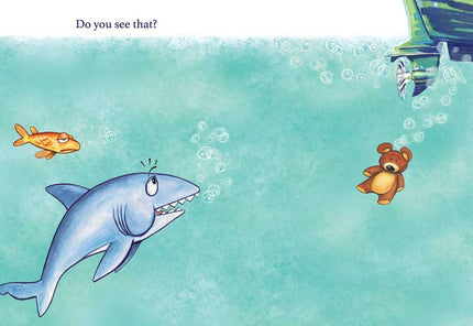 Sharkee & the Teddy Bear Hardcover Book