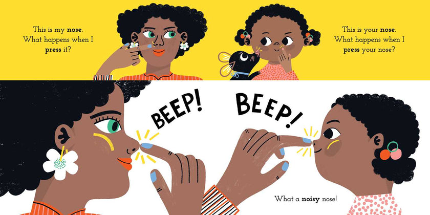 Nose, Toes, and Tummy Book