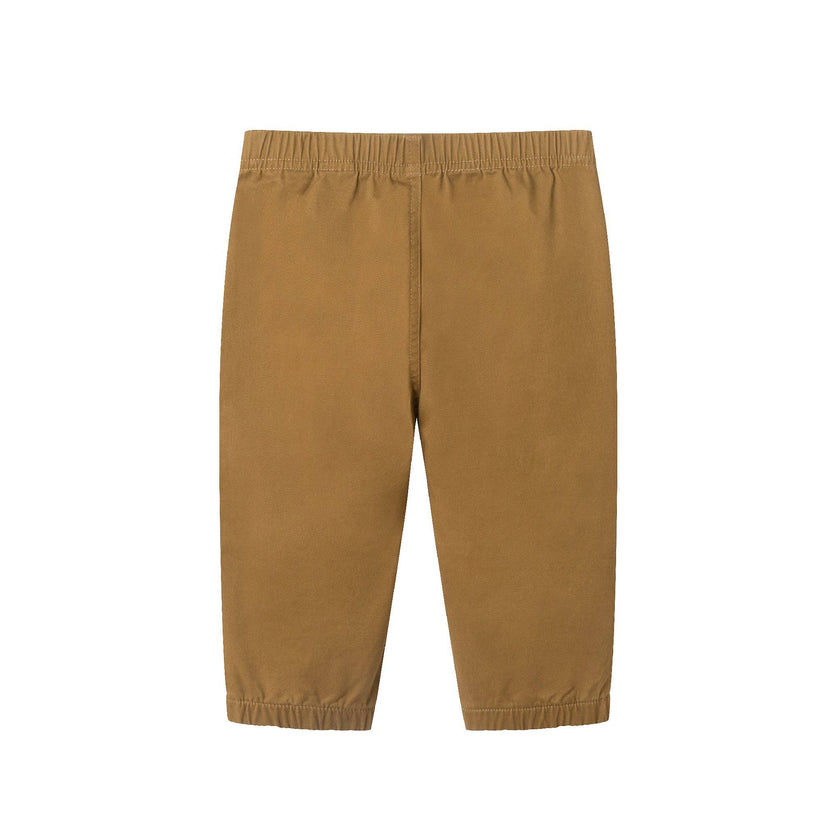 Infant Sweater Holiday Vest Set | Beige Reindeer