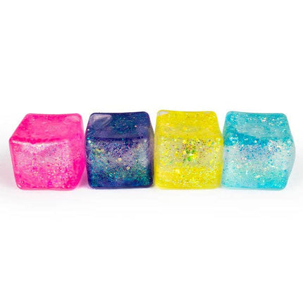 Sugah-Mals Glitter Mini Sugar Cube Squishy Fidget Toy 1pc