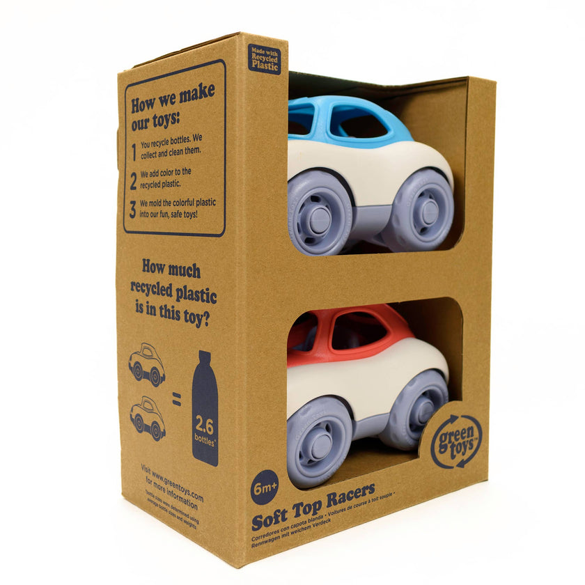 Soft Top Push Car Toy - 2 Pack