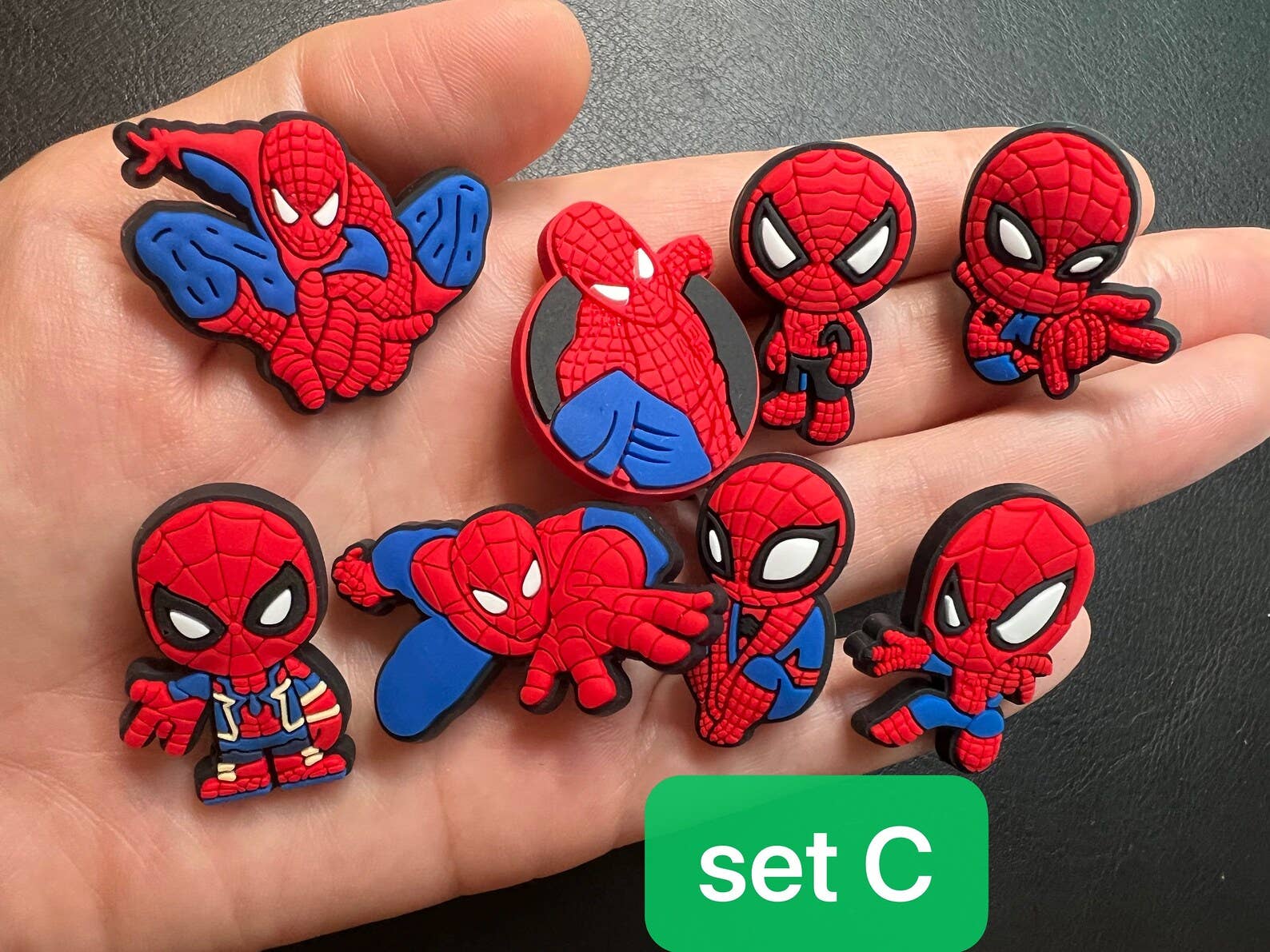 Spiderman Shoe Charms