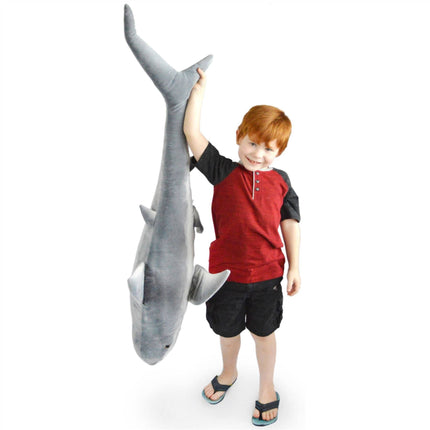 Kiki The Great White Shark | 52 Inch Stuffed Animal Plush