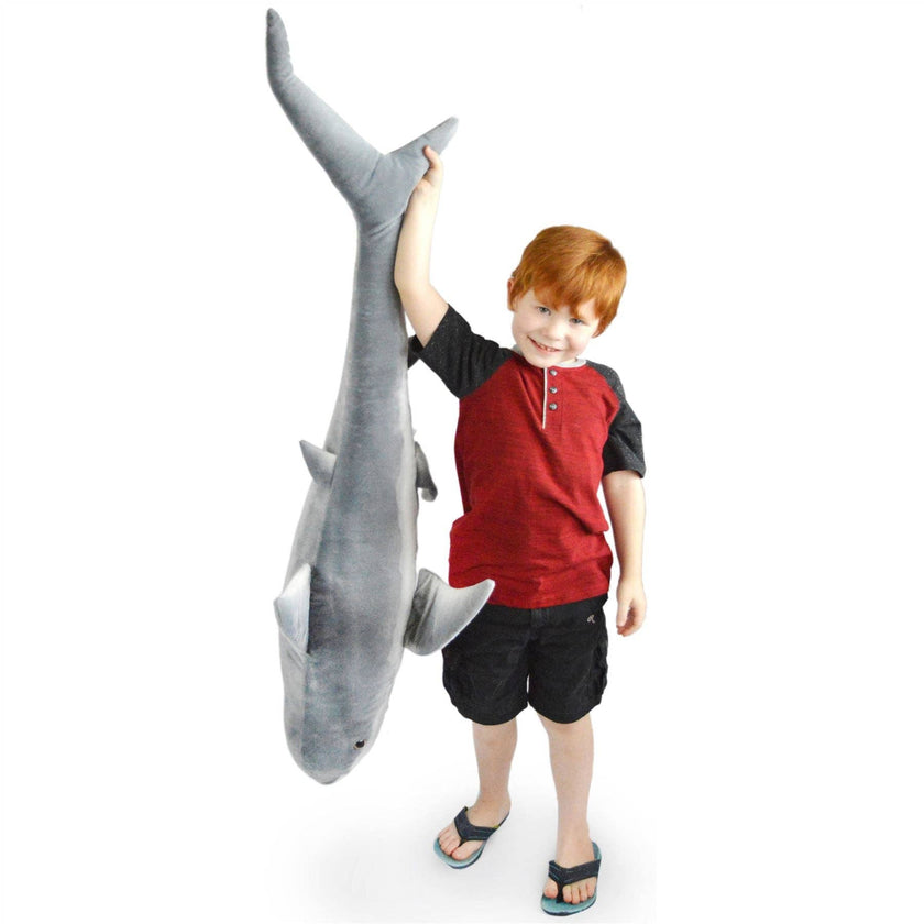 Kiki The Great White Shark | 52 Inch Stuffed Animal Plush