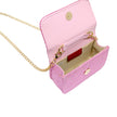 Glitter Pearl Handle Bow Handbag