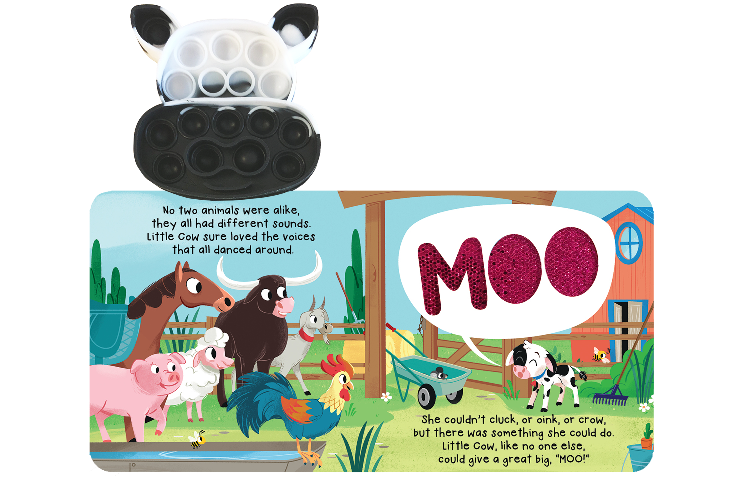 Little Cow - Your Sensory Fidget Friend Board Book