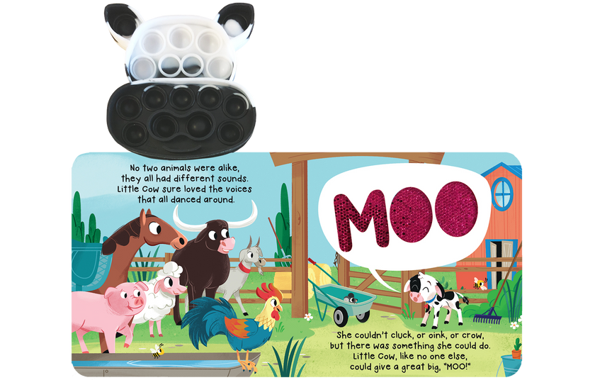 Little Cow - Your Sensory Fidget Friend Board Book
