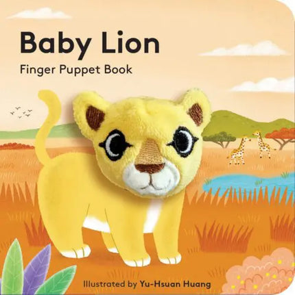 Finger Puppet Board Book- Baby Lion