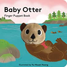 Finger Puppet Board Book- Baby Otter