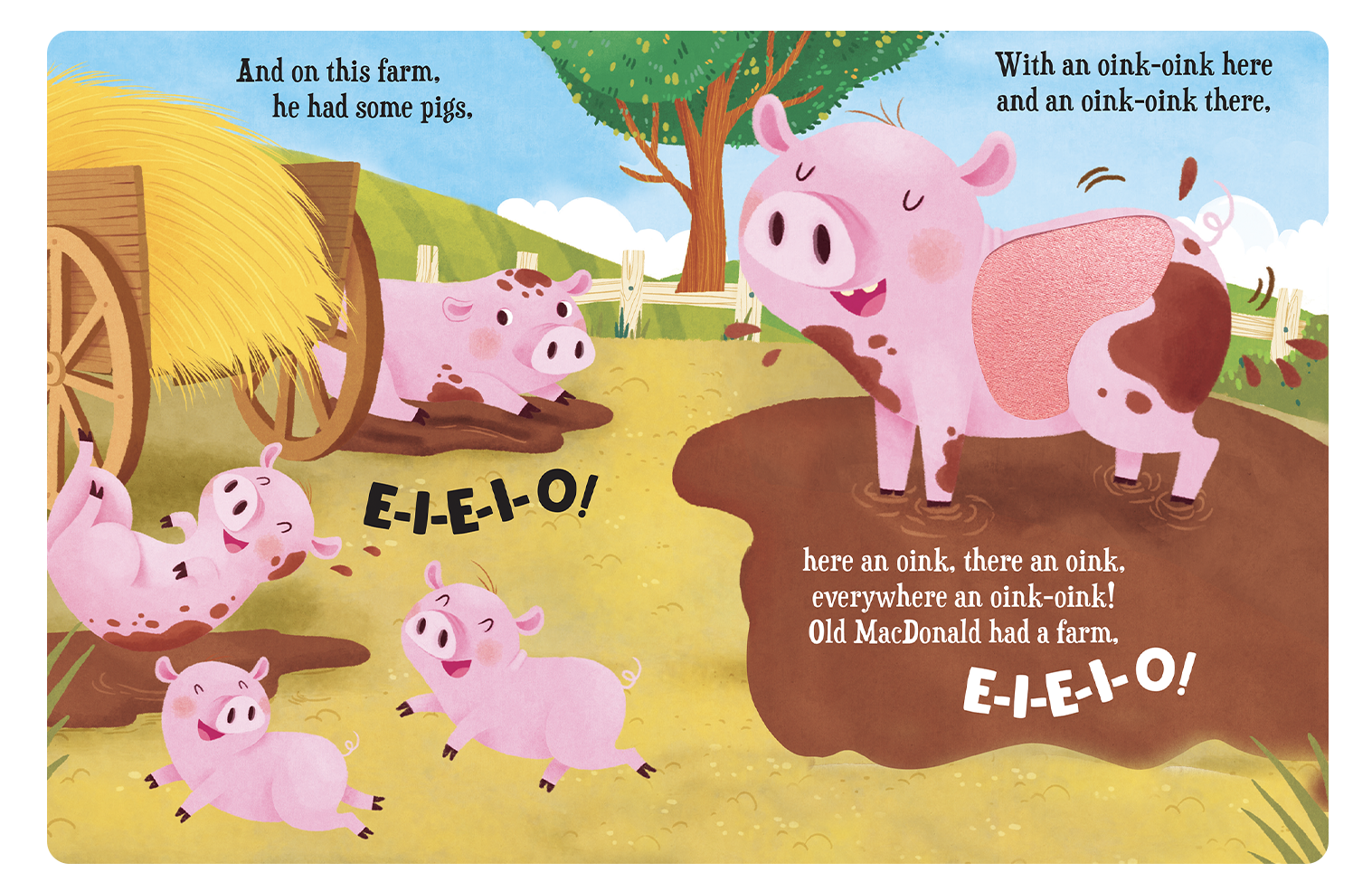 Old MacDonald Had A Farm: A Touch and Feel Book