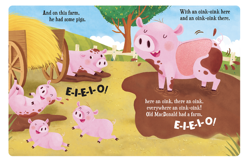 Old MacDonald Had A Farm: A Touch and Feel Book