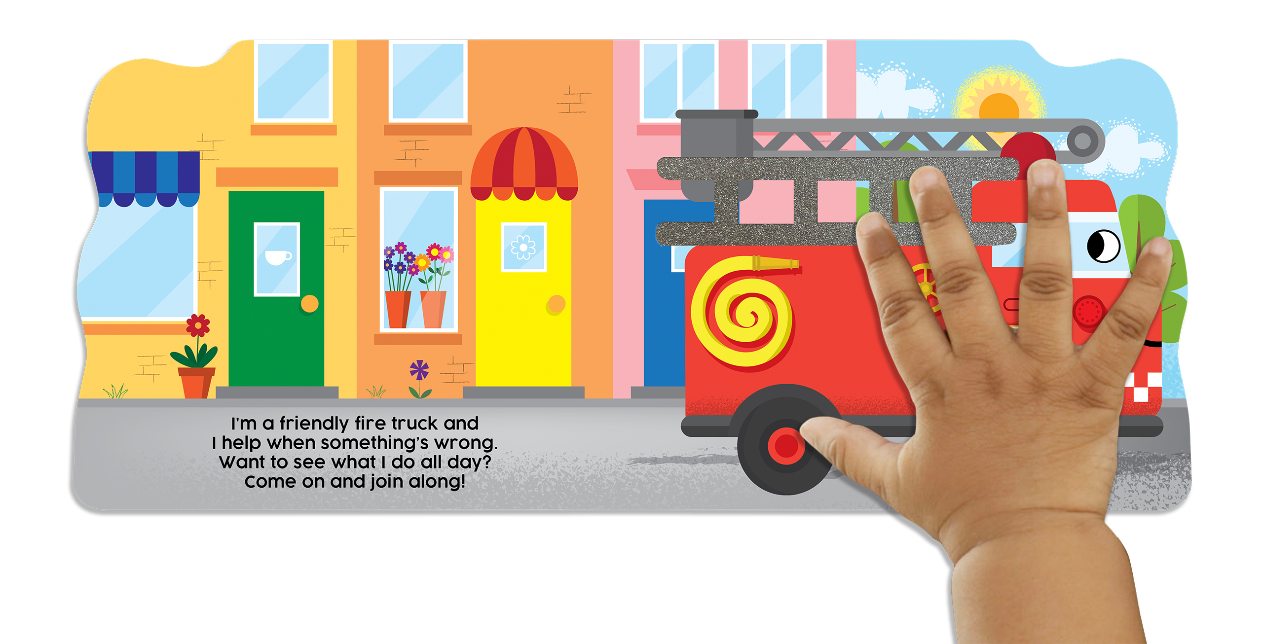 Friendly Fire truck Book