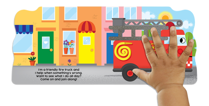 Friendly Fire truck Book