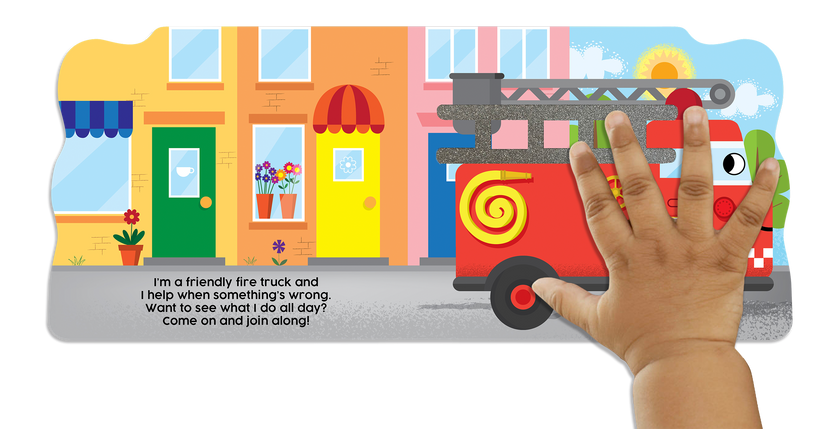 Friendly Fire truck Book