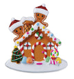 Gingerbread House Family Personalized Ornament