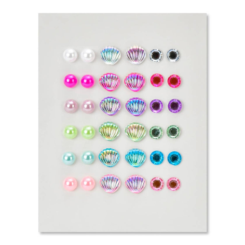 Mermaid Vibes Stick-on Earrings