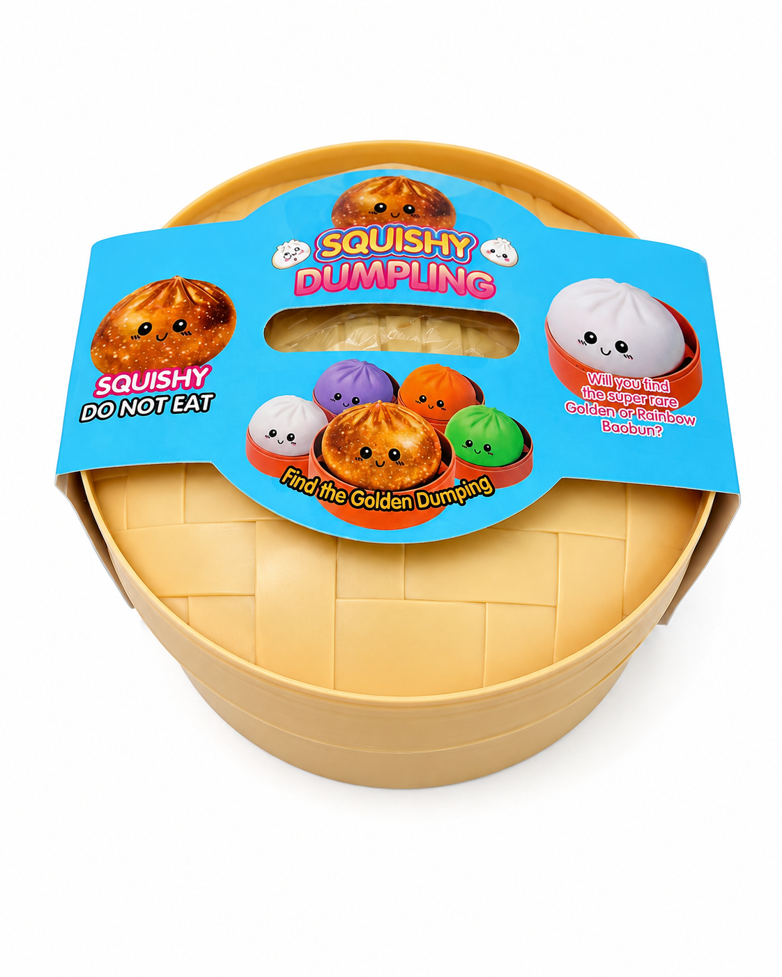 Glitter Squishy Toy Dumpling Jumbo 6