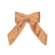 Spice Velvet Coquette Bow Clip - Hair Bows - Fall