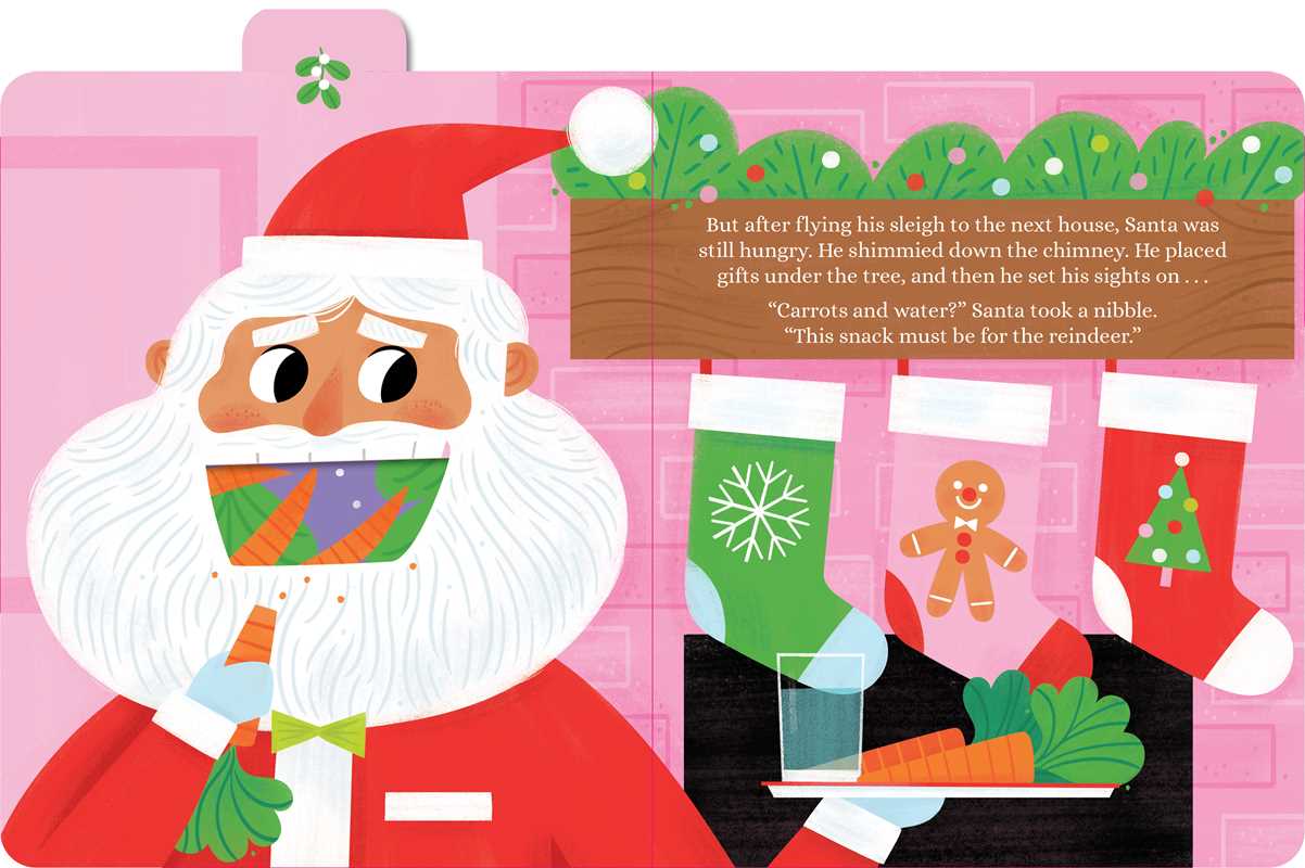 Santa Snack Board Book