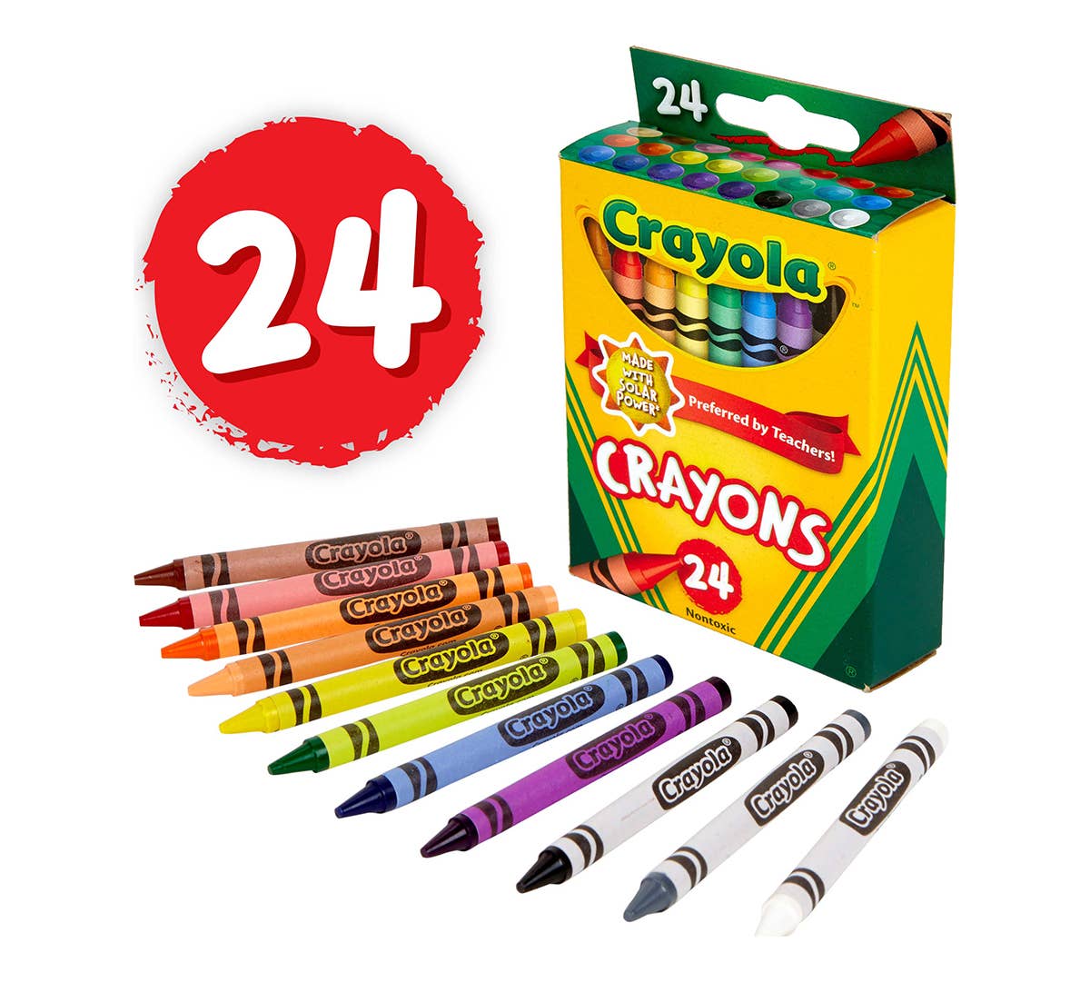 Crayola Crayons – 24 Count Classic Coloring Set