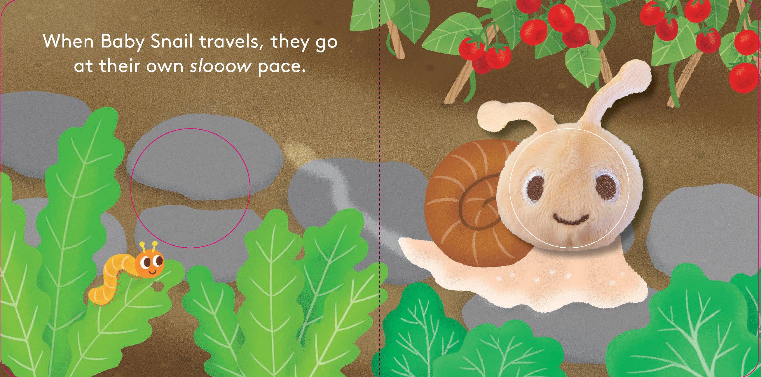 Baby Snail: Finger Puppet Book