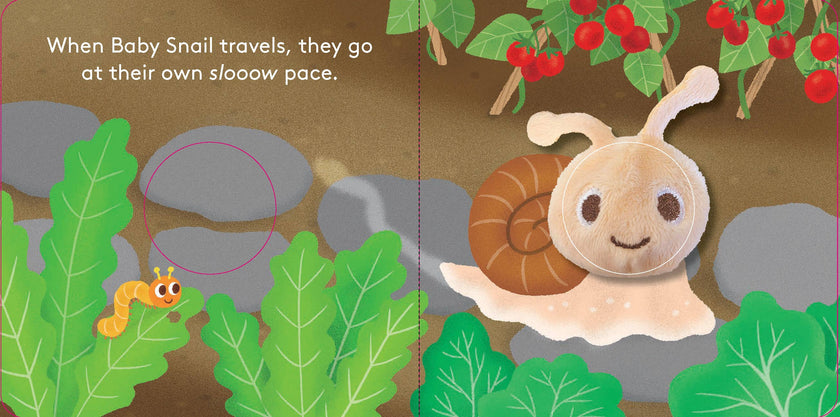 Baby Snail: Finger Puppet Book