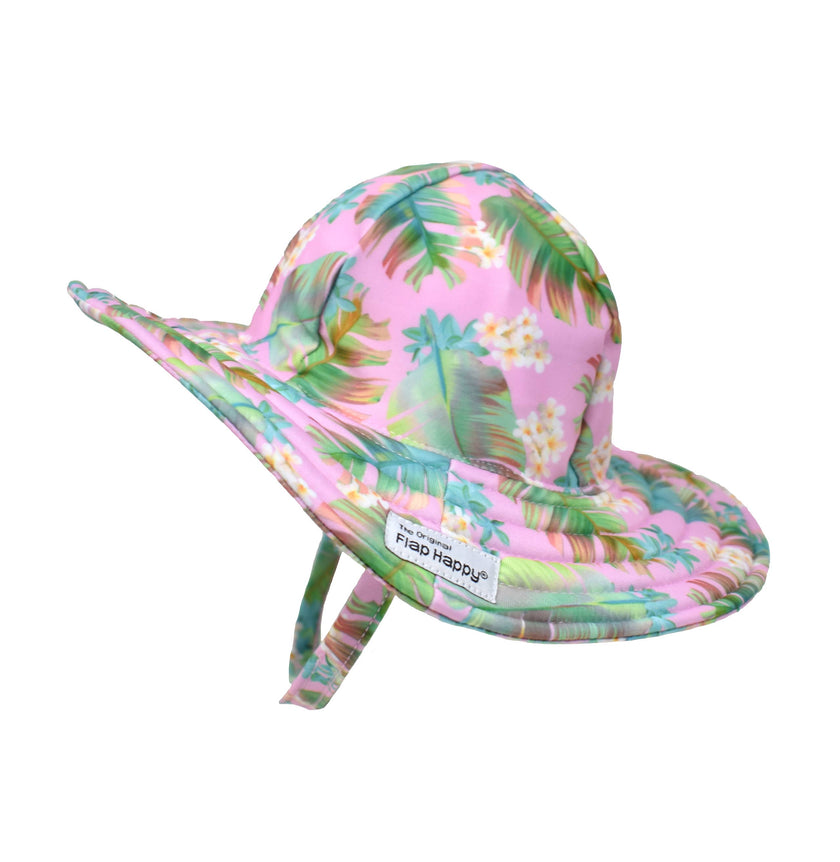 Kids UPF50+ Girls Summer Splash Swim Hat