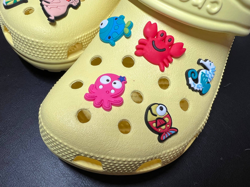 Cute Animal Pets Farm Panda Turtle Crab Aquarium Zoo Animal and more Shoe Charms Julies Decal