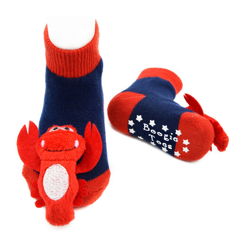 Lobster Rattle Socks