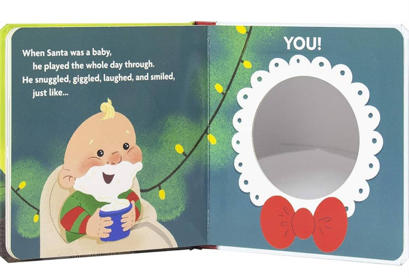 Baby Santa - Baby's First Look and Find Mirror Book