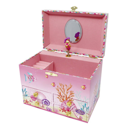 Enchanted Medium Mermaid Musical Jewelery Box