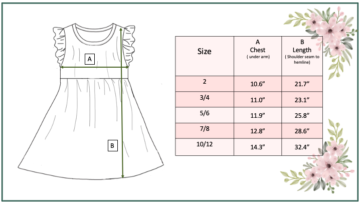 Girls Claire Mint Floral Spring Summer Twirl Dress