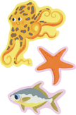 Ocean, Sticker Facts Sticker Book
