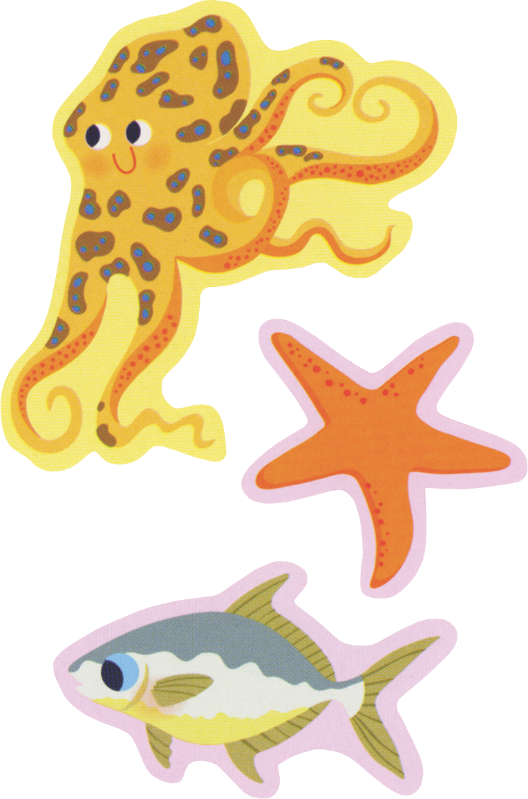 Ocean, Sticker Facts Sticker Book