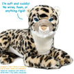 Sienna the Snow Leopard | 30 Inch Stuffed Animal Plush