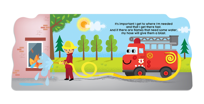 Friendly Fire truck Book