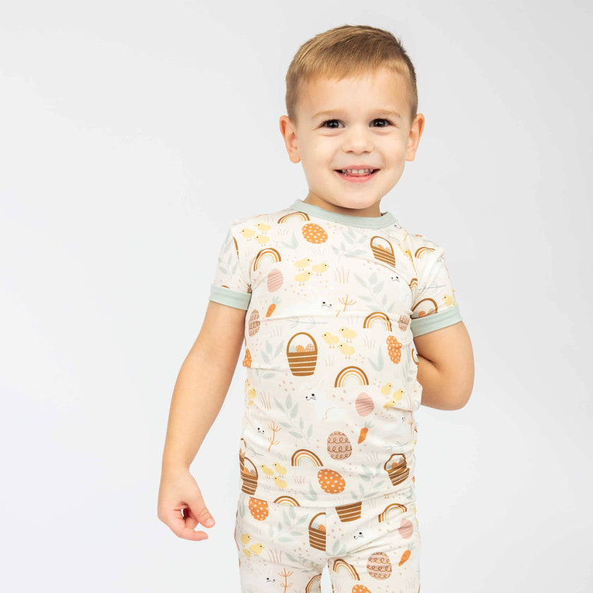 Kids Easter Pajamas- Bamboo Easter Pajamas