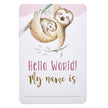 Card Box My Baby Girl's Milestones