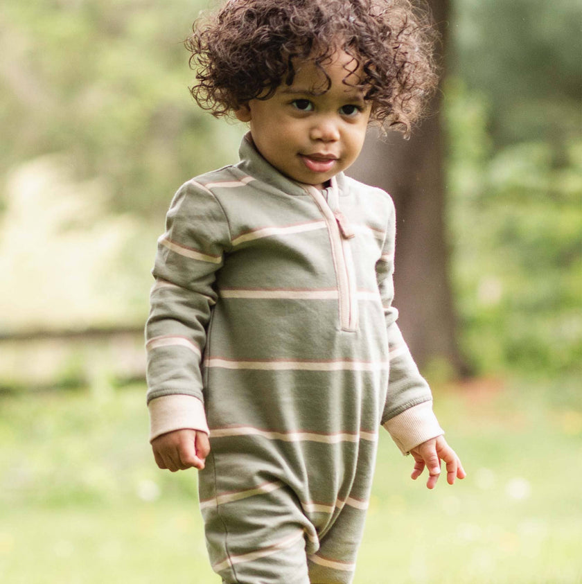 Holland Stripe Infant Jumpsuit