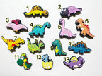 DELETE DUPLICATE Pick your own Cartoon Dinosaurs shoe charms