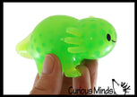 Axolotl Water Bead Filled Squeeze Stress Ball - Sensory Toy