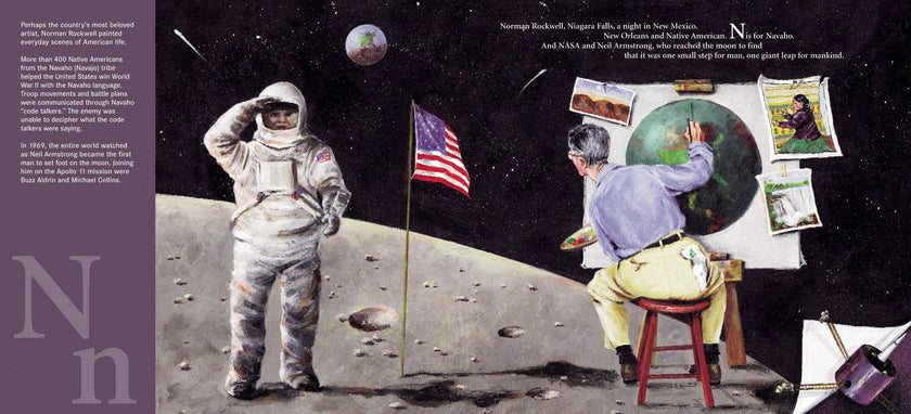 A is for America: An American Alphabet picture book