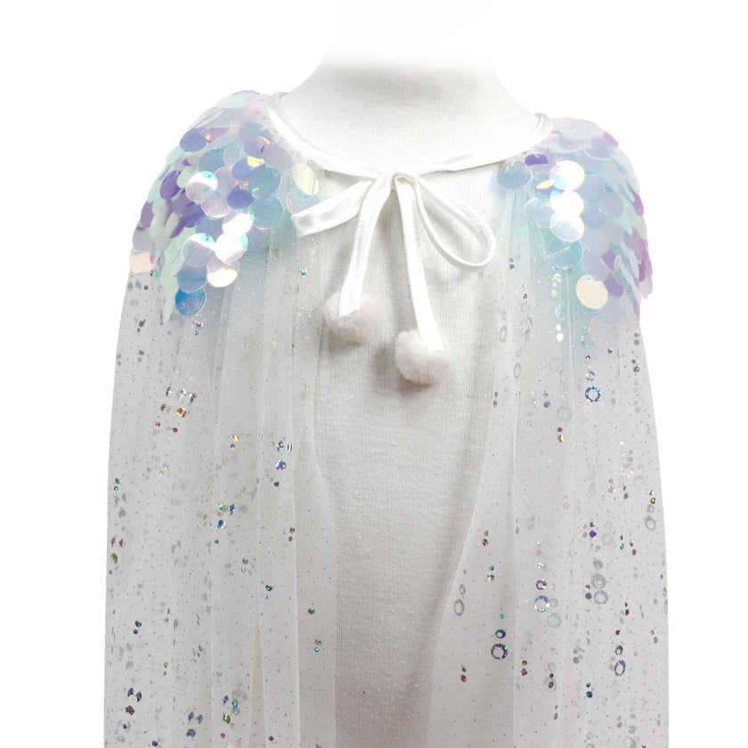 Shimmering Angel Party Cape
