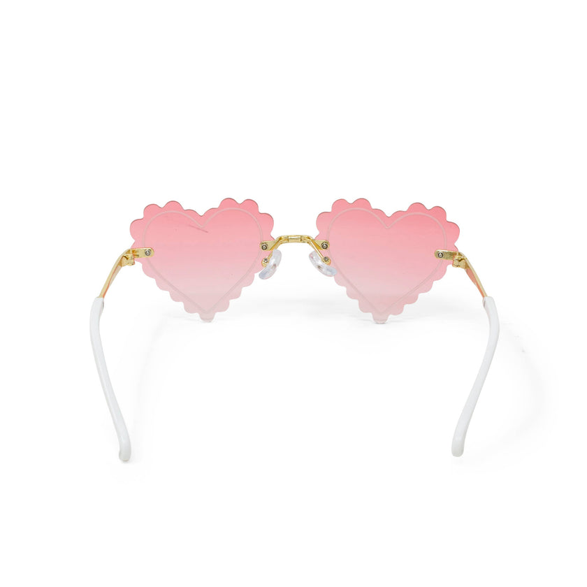 Frameless Heart Sunglasses for Kids