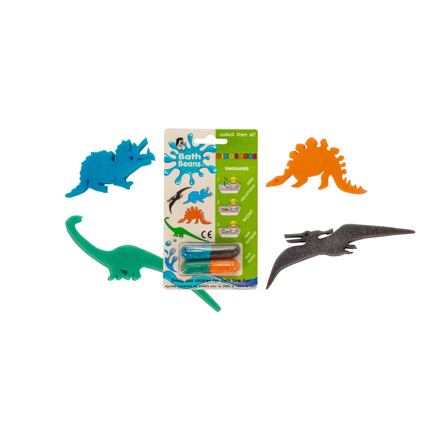 Magic food-grade gelatin capsules release two sponge toys from each capsule when dropped into warm water. Each pack contains two jumbo capsules and each capsule has two sponge characters or more. There are 8 themes: Dinosaurs, Unicorn Rainbow, Journey, Bugs, Wild Animals, African Animals, Fairy Tales & Sea Creatures. Non-toxic! No essential oils! No fragrance! Made with food-grade ingredients - safe for kids. Hand-made in South Africa since 1988.