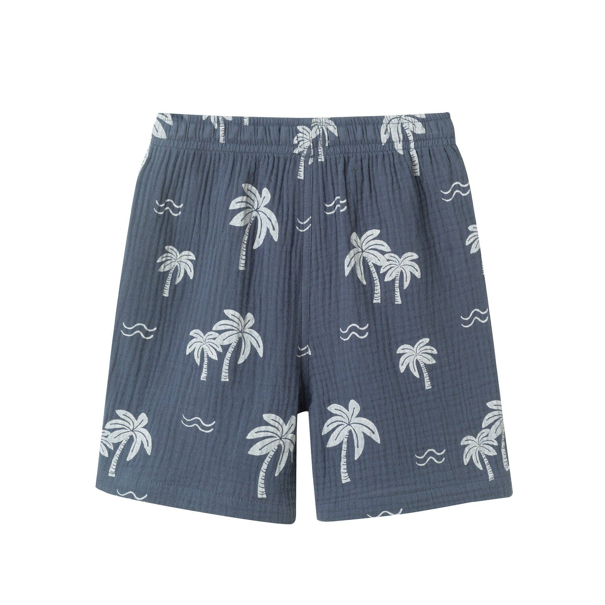 Boys Gauze Set | Tropical Palm Tree