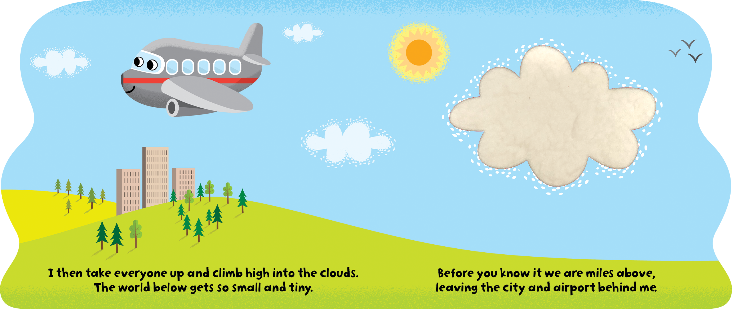 Amazing Airplane - Touch and Feel Board Book - Sensory Board Book