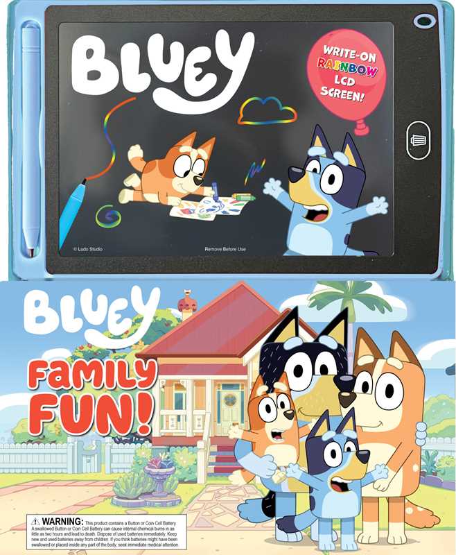 Bluey: Family Fun! Board Book