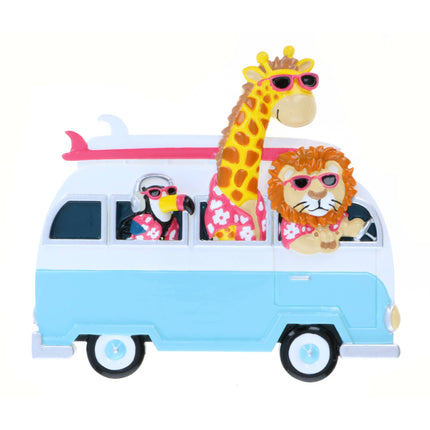 Jungle Family Personalized Ornament